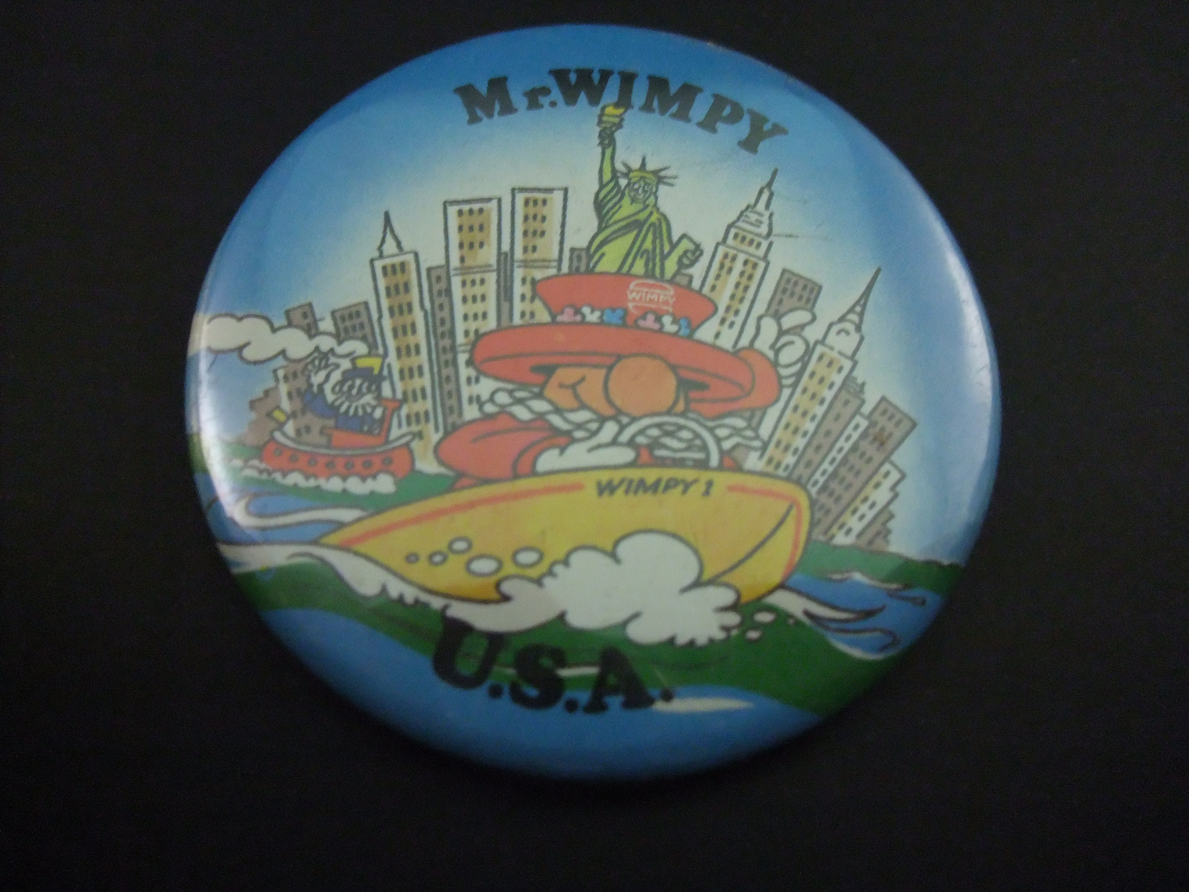 Mr Wimpy Britse fastfoodrestaurant jaren 70 USA